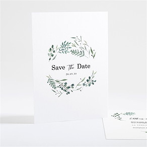 Save the Date mariage bouquet provençal
