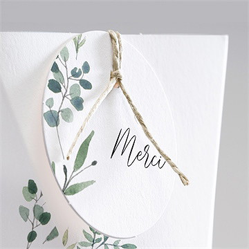 Boîte surprise mariage bouquet provençal - Détail de la boîte