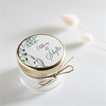 Sticker mariage bouquet provençal - Mise en situation