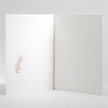 Livret de messe mariage jolie esquisse - Intérieur du livret