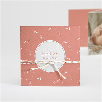 Faire-part naissance instants de vie