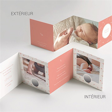 Faire-part naissance instants de vie - Vue d'ensemble