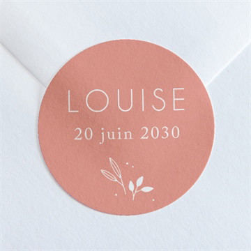 Sticker naissance instants de vie