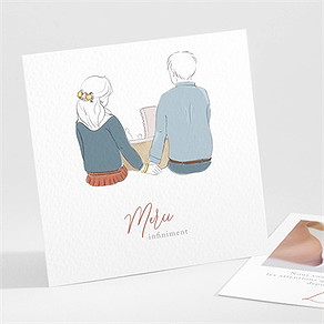 Remerciement naissance tendre tribu