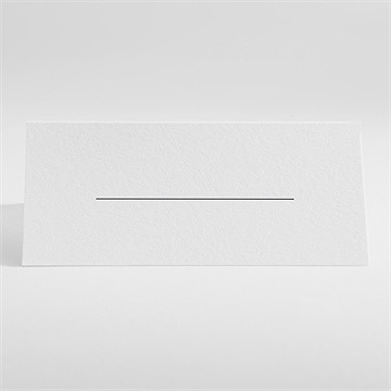 Marque-place mariage jolie esquisse - Dos du marque-place