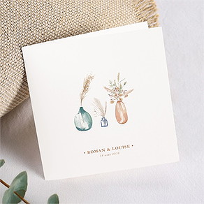 Faire-part mariage beauté délicate