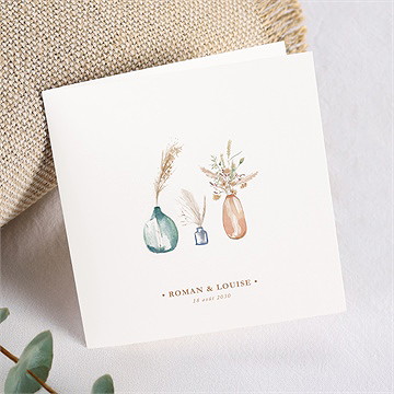 Faire-part mariage beauté délicate