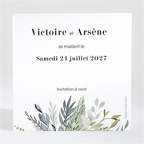 Save the Date mariage délicatesse d’aquarelle