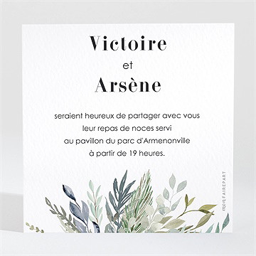 Carton d'invitation mariage délicatesse d’aquarelle