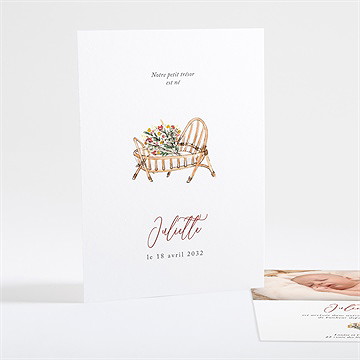 Faire-part naissance mon petit couffin