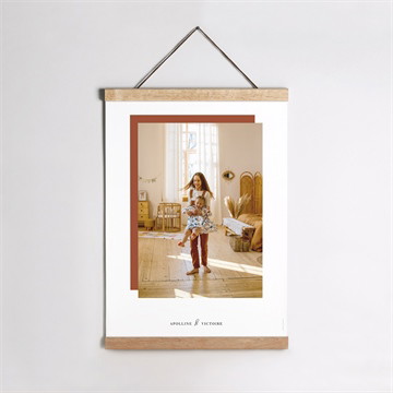 Affiche naissance sceau étoilé