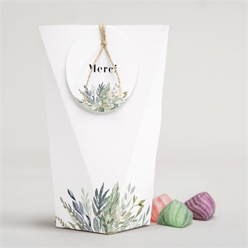 Boîte surprise mariage délicatesse d’aquarelle