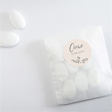 Sticker naissance mon petit nounours - Mise en situation