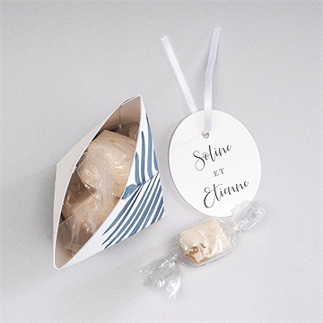 Boîte surprise mariage evasion - Intérieur de la boîte