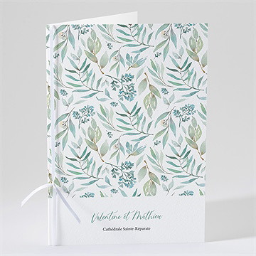 Livret de messe mariage délicat