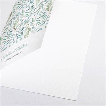 Livret de messe mariage délicat - Détail du livret