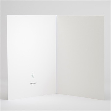 Livret de messe mariage délicat - Intérieur du livret