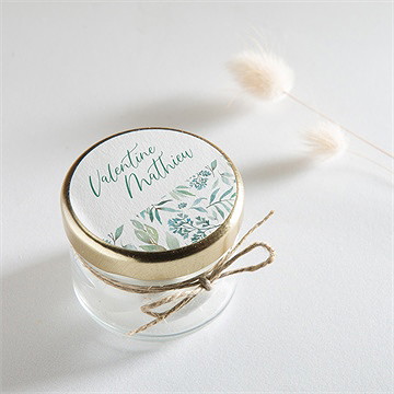 Sticker mariage délicat - Mise en situation