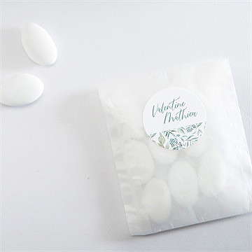 Sticker mariage délicat - Mise en situation