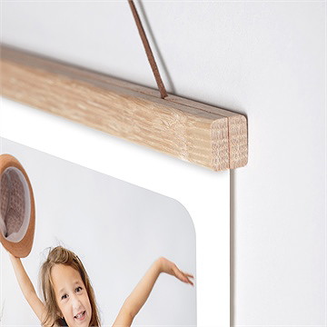 Affiche naissance portrait intimiste - Détail de l'affiche