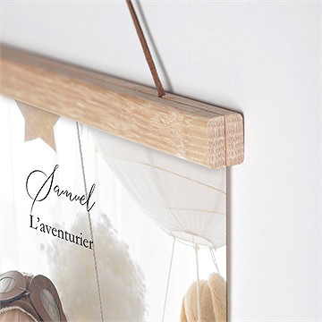 Affiche naissance mes jolies icônes - Détail de l'affiche