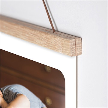 Affiche naissance notre coeur - Détail de l'affiche