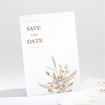 Save the Date mariage douceur estivale