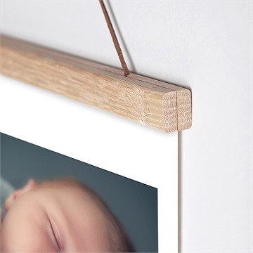 Affiche naissance notre petit coeur - Détail de l'affiche