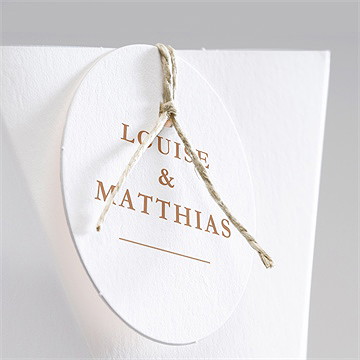 Boîte surprise mariage douceur estivale - Détail de la boîte