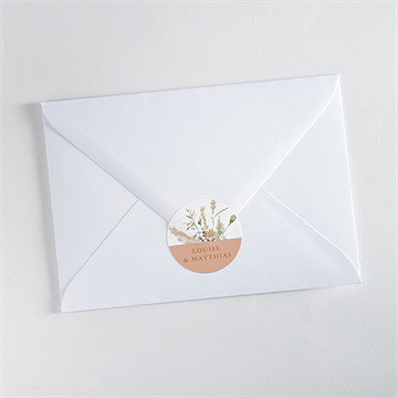 Sticker mariage douceur estivale - Mise en situation