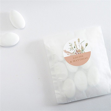 Sticker mariage douceur estivale - Mise en situation