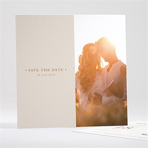 Save the Date mariage beauté délicate