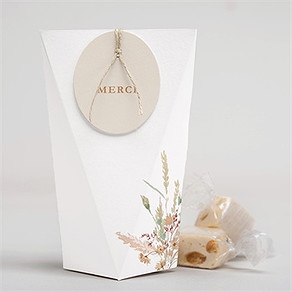 Boîte surprise mariage beauté délicate