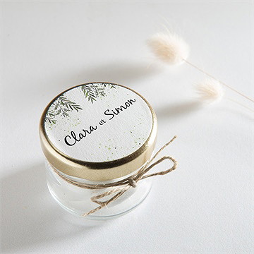 Sticker mariage champêtre virevoltant - Mise en situation