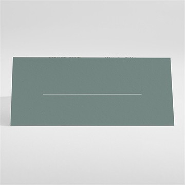 Marque-place mariage champêtre virevoltant - Dos du marque-place