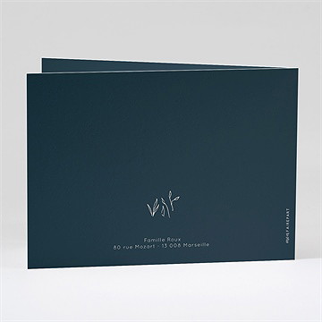 Faire-part naissance scène de vie - Dos du faire-part