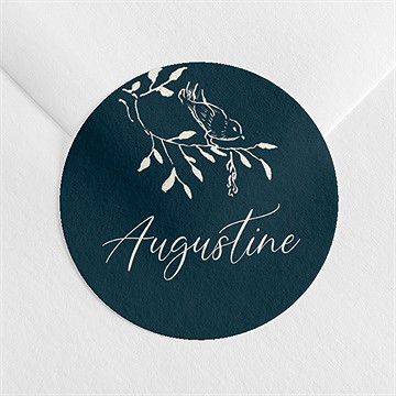 Sticker naissance scène de vie