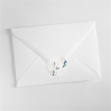 Sticker mariage bouquet ardent - Mise en situation