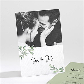 Save the Date mariage sous les oliviers