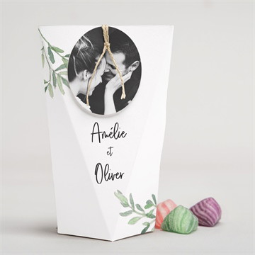 Boîte surprise mariage sous les oliviers