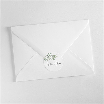 Sticker mariage sous les oliviers - Mise en situation