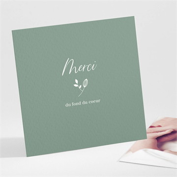 Remerciement naissance lumineux