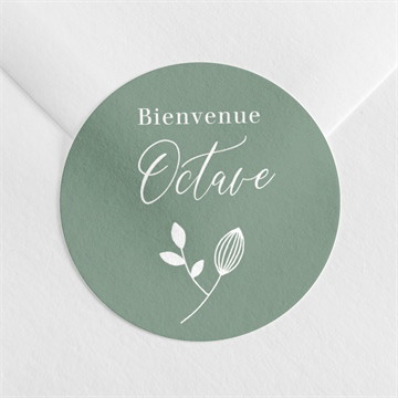 Sticker naissance lumineux magnet