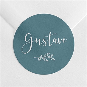 Sticker naissance jolie touche