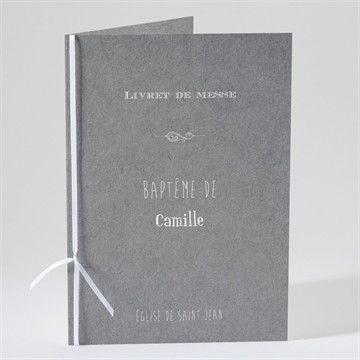 Livret de messe baptême en symboles