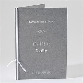 Livret de messe baptême en symboles