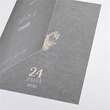 Livret de messe baptême en symboles - Détail du livret