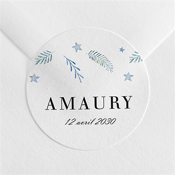 Sticker naissance tourbillon