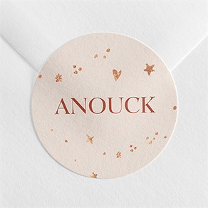 Sticker naissance mon etoile
