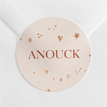 Sticker naissance mon etoile